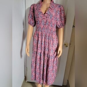 Simply southern NWT southern Brunch jekyll Island dress size small.